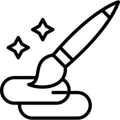 Brush Icon Vector Element