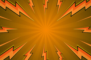 flat-comic-style-background-copy-space