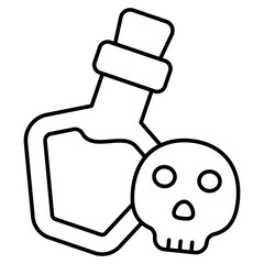 An icon design of potion