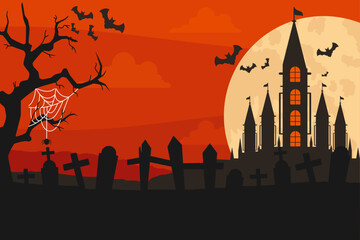 flat-design-background-halloween