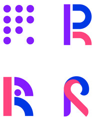 flat-design-r-logo-template