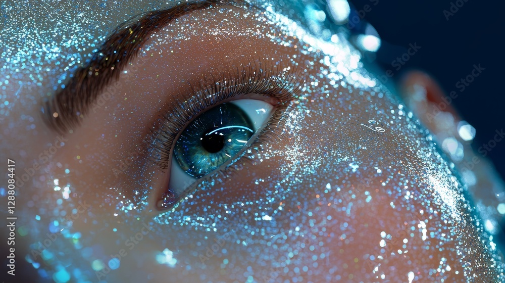 Poster advanced hologram screens of the future will feature humanoid technology with algorithm-driven vr sy