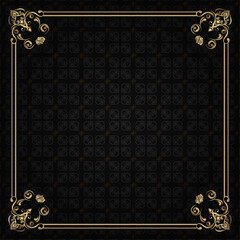 floral-pattern-vintage-frame