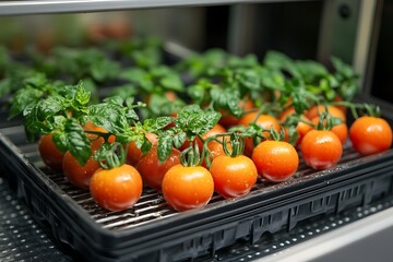 Hydroponic Tomato Growth