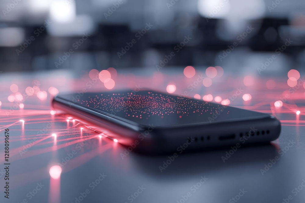 Poster the concept involves a smartphone with a mobile payment app that has a secure and user-friendly inte