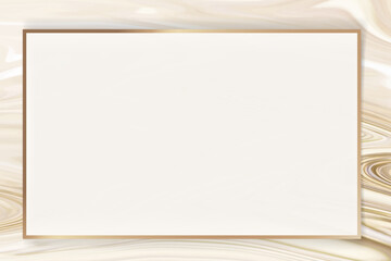 fluid-rectangle-golden-frame-vector