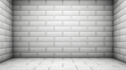 Fototapeta premium white brick wall
