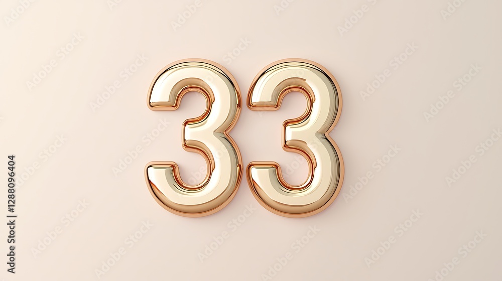 Poster the image features the number 
