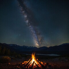 northern lights at night