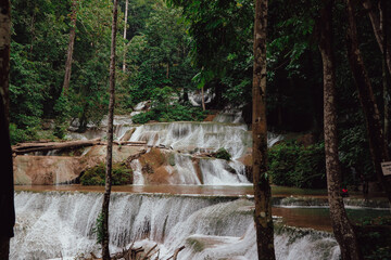Moramo Waterfall in the Southeast Sulawesi