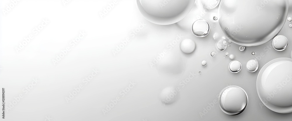Poster a modern white background with an abstract design featuring texture and a subtle circle swirl patter