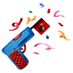 Funny characters for April Fool's Day 1 April vector illustration