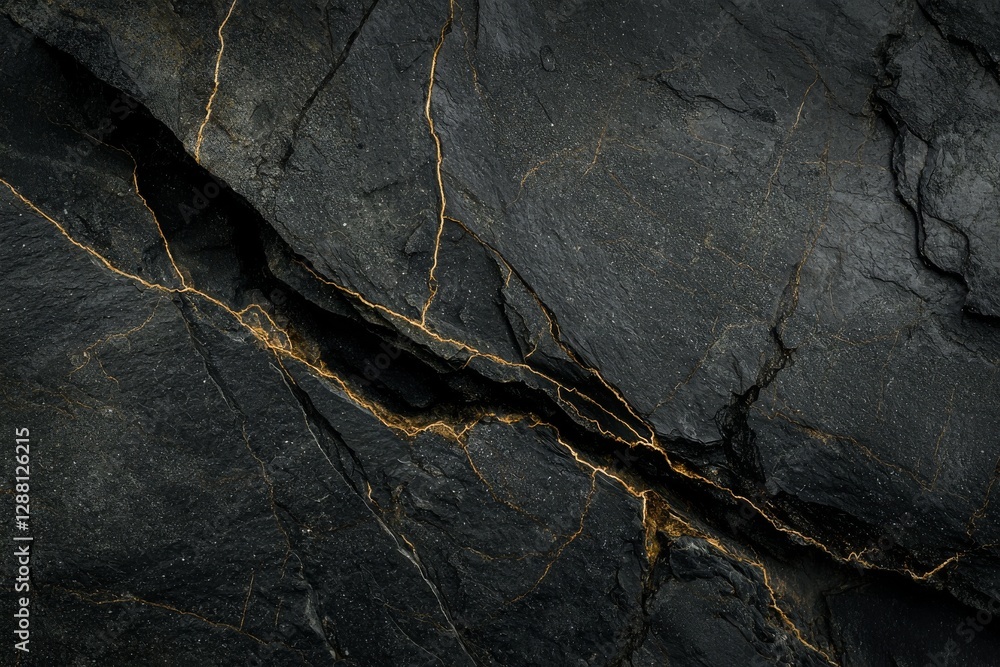 Aufkleber the background image of a black gold marble wall surface offers a unique texture pattern that can be