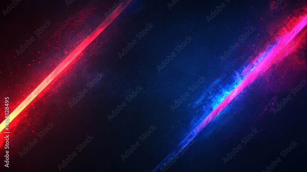 Poster a 3d rendering of digital cyberspace featuring particles and network connections, representing data 