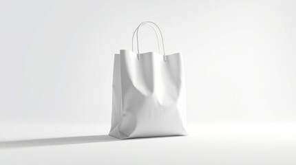 The tote can be made from a fabric or eco linen and mocked up 3d. The totebag can be isolated on a white background, and a cotton shopping bag can be made from a white cotton material for use in