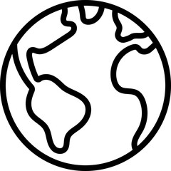 Earth Globe Icon