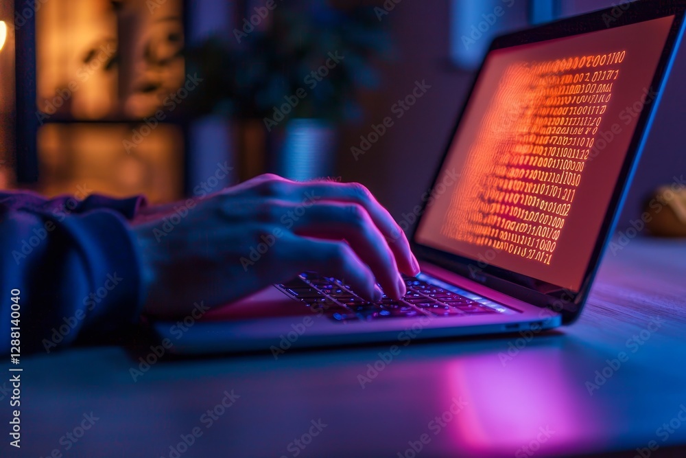 Poster ai and iot business ideas are exemplified by a businessman using a laptop computer with internet of 