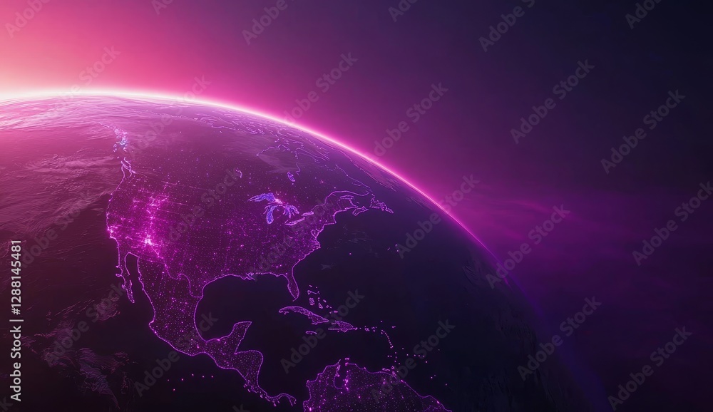 Poster the concept of metaverse technology encompasses digital transformation and innovative technology, hi