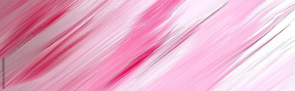 Poster the background texture features a soft pink watercolor effect with abstract tones of pink