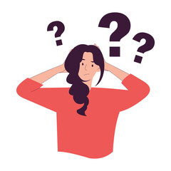 Thinking Person Illustration