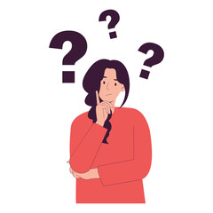 Thinking Person Illustration