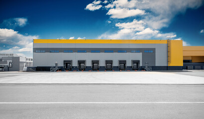 Large logistics building  