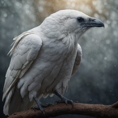 Fototapeta premium close up of a pigeon on a rock