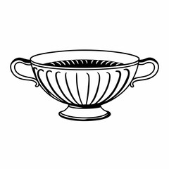 antique porcelain cup