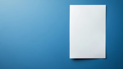 Fototapeta premium Bold Pamphlet Layout with Clean Background 