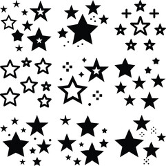 Obraz premium seamless pattern with stars
