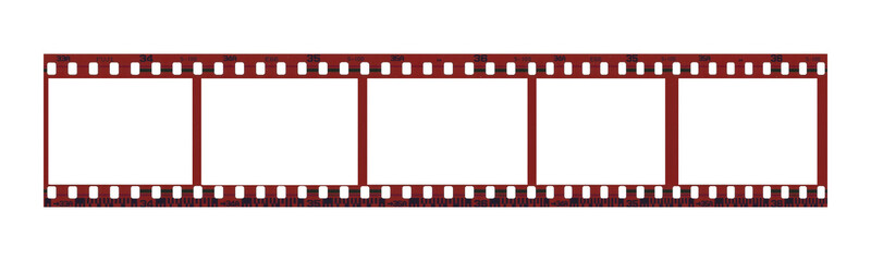 Blank Film Strip, Representing Photography and Film Concepts, pictures film strip texture with blank space isolated background