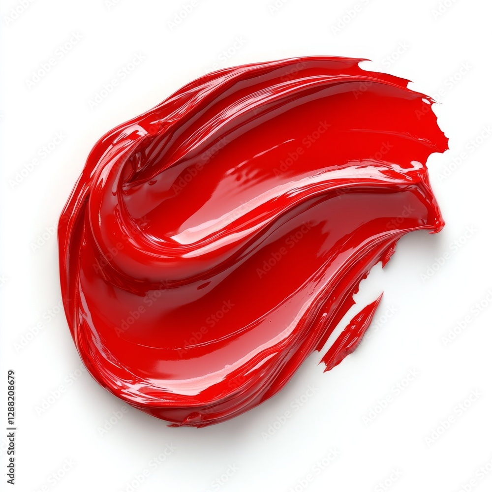 Poster a stock element featuring a 3d abstract gradient in orange and peach. the liquid art portrays a surr