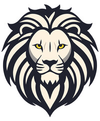 lion head vector illustration
