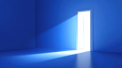 Illuminated Passage: A Doorway to New Beginnings