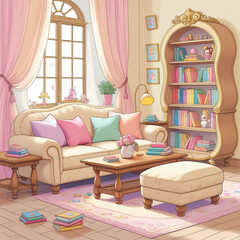 interior room sofa furniture