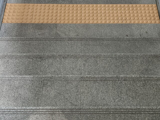 A quiet, empty staircase can evoke a sense of calm and solitude.