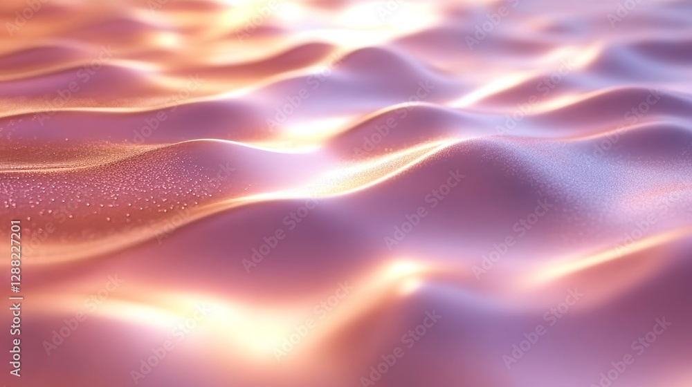 Poster a banner with a futuristic theme, displaying abstract white silk shapes with wavy patterns. the back