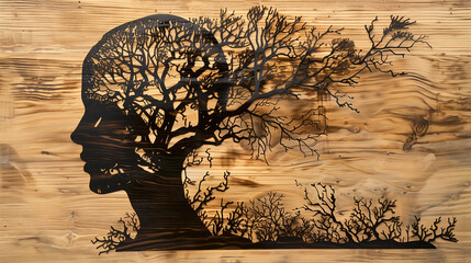 silhouette of a man