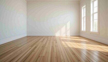 Empty living room on transparent background- 3D