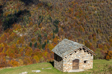 The Hermitage of Mary (Eremo di Maria) in aumtun, Oasi Zegna, Italy