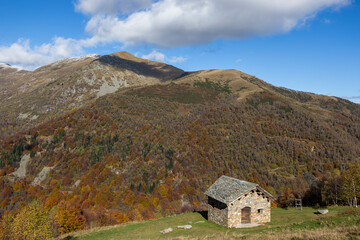 The Hermitage of Mary (Eremo di Maria) in aumtun, Oasi Zegna, Italy