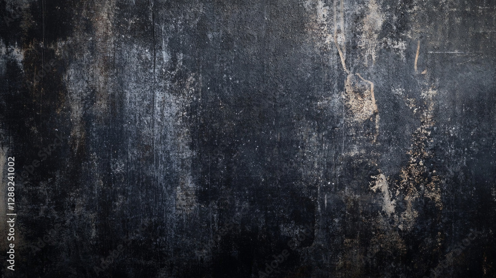 Poster dark grunge texture with high-resolution details showcasing a worn and aged surface ideal for backgr