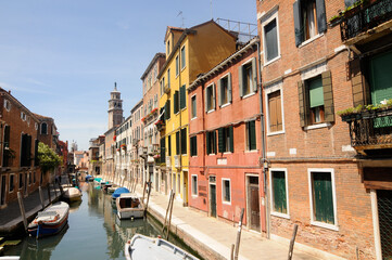 waterways and routes in venice