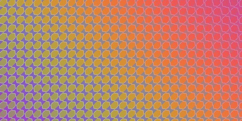 Abstract Geometric Pattern with Gradient Colors