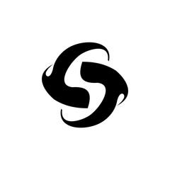 Fototapeta premium vector illustration of an abstract symbol