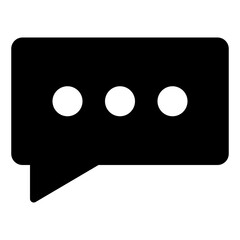 Fototapeta premium chat icon