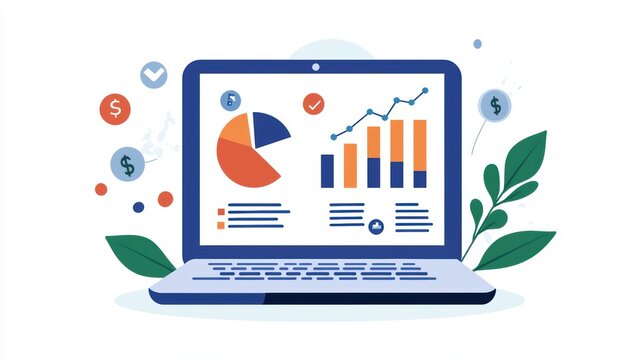 AI-powered automated marketing campaign dashboard displaying targeted audience analytics and engagement tracking