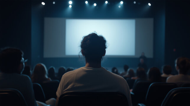 Digital performer captivates audience in AI-enhanced theater experience at local venue