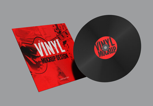 Perspective View Vinyl Mockup