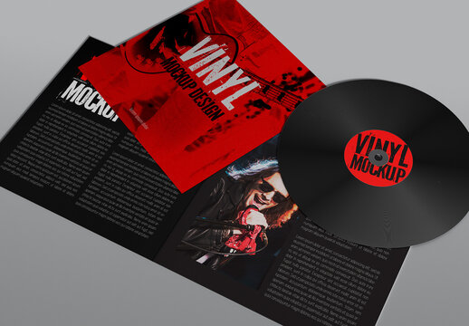 Vynil with Open and Close Case